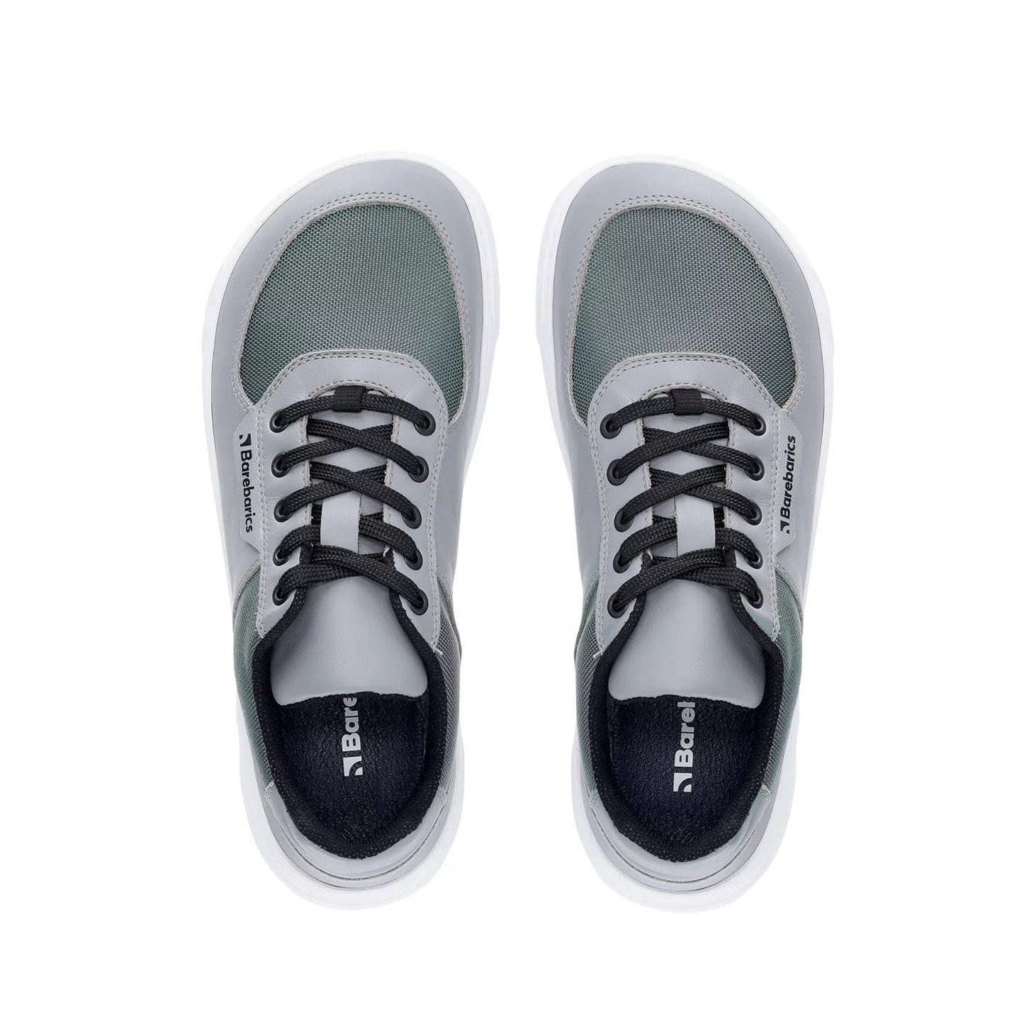 Barefoot Sneakers Barebarics Bravo - Gray & White