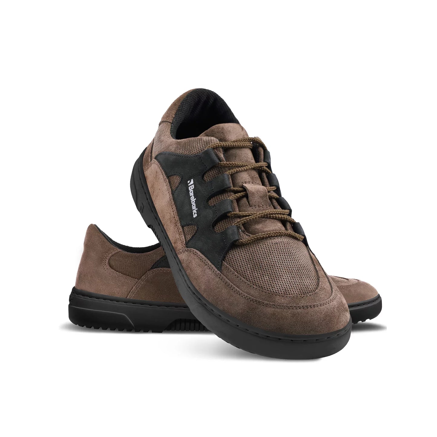 Barefoot Sneakers Evo - Dark Brown & Black