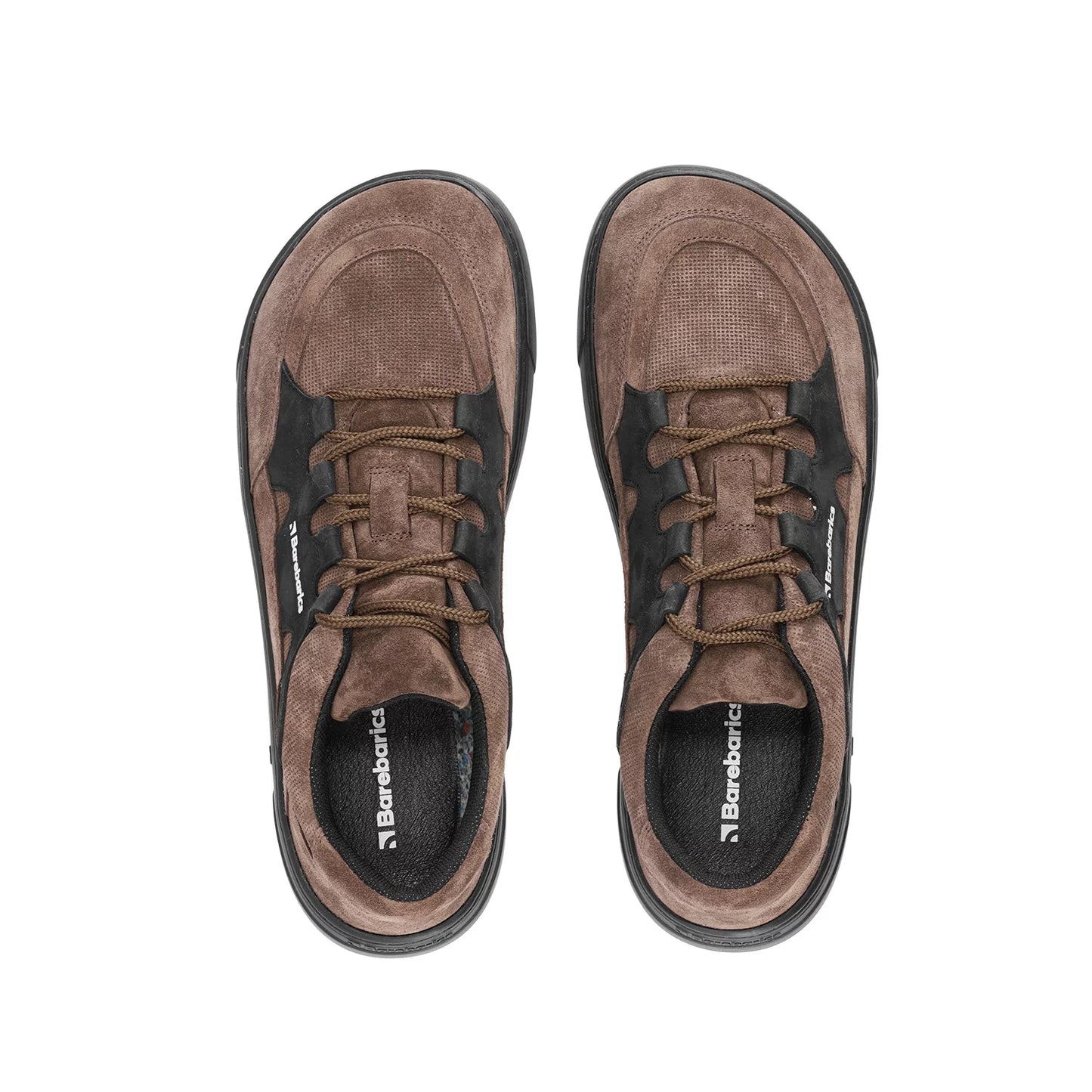 Barefoot Sneakers Evo - Dark Brown & Black