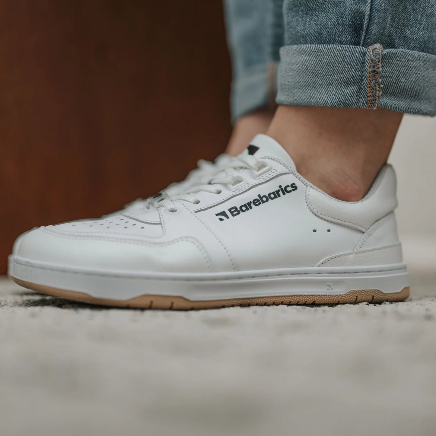 Chaussures Pieds Nus Baskets Wave - Tout Blanc