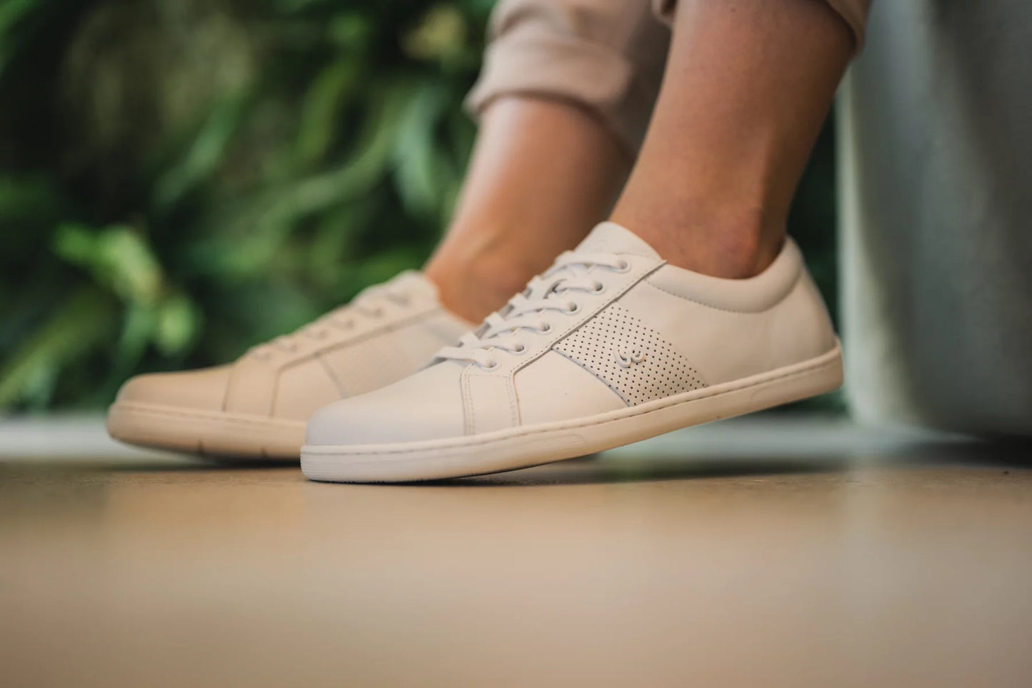Barfußschuhe Sneakers Elite - All White