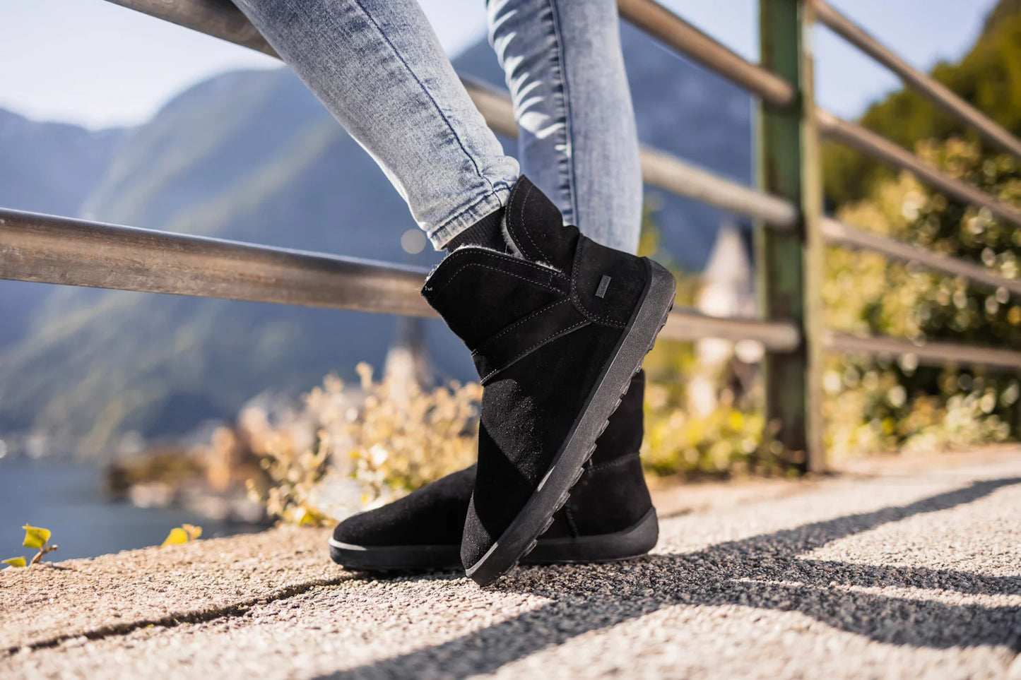 Chaussures pieds nus bottes d'hiver Polaris - All Black