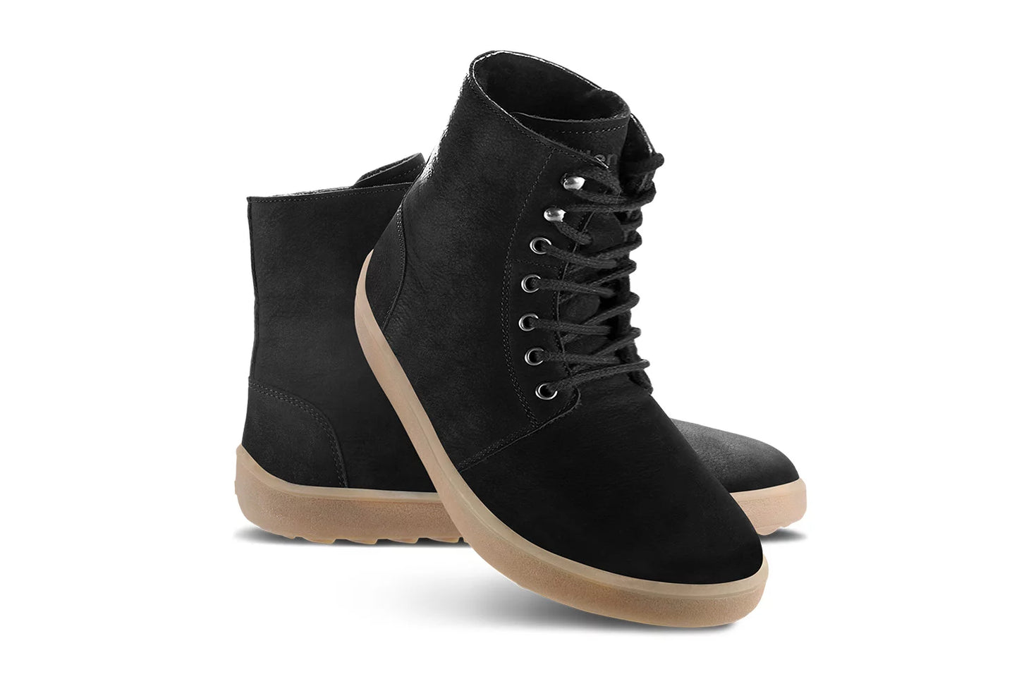 Barfußschuhe Stiefel Winter 3.0 - Matt Black