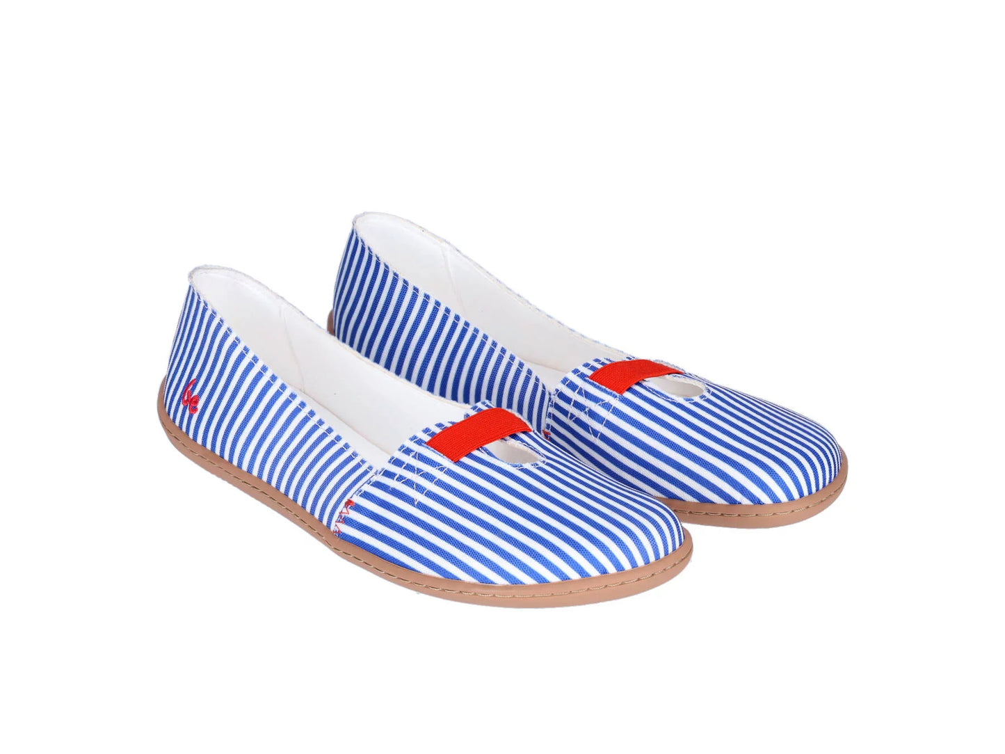 Ballet Flats - Harmony - Blue Stripes ballerinas