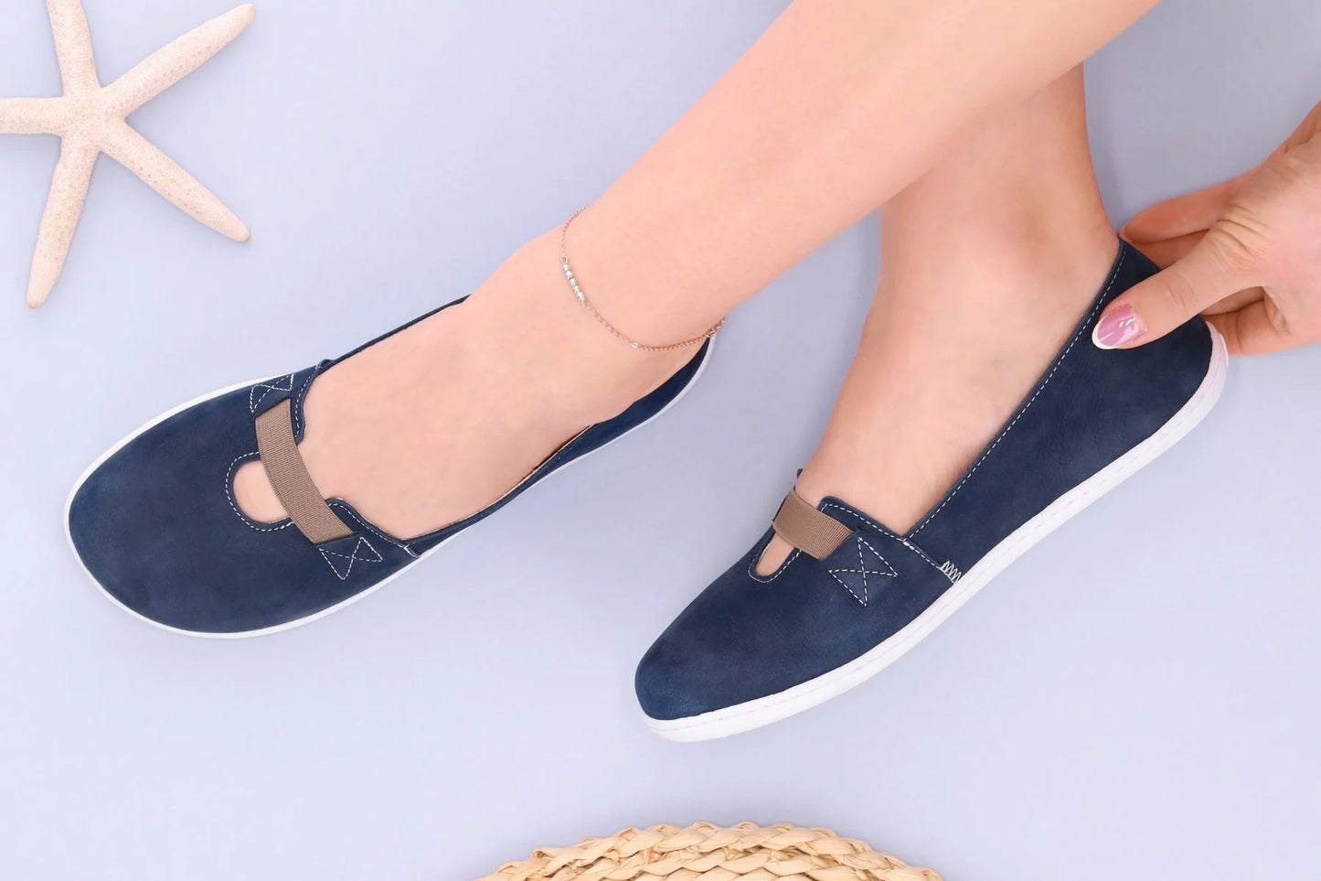 Ballet Flats - Harmony - Dark Blue