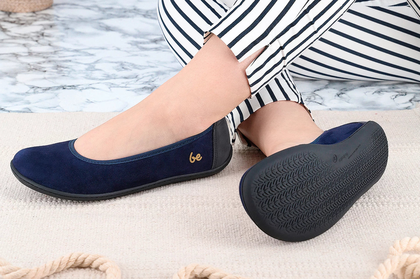 Ballet Flats - Sophie - Dark Blue