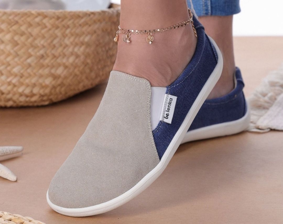 Barefoot Be Lenka Eazy - Vegan - Sand & Blue