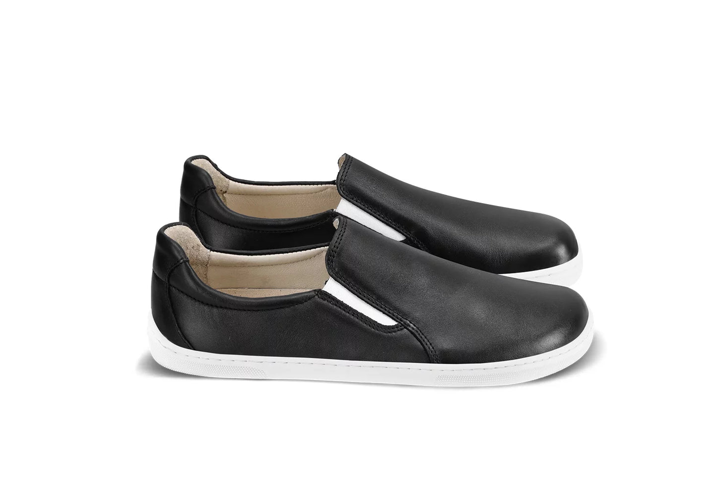 Barfußschuh Slipper Eazy Neo - Black & White