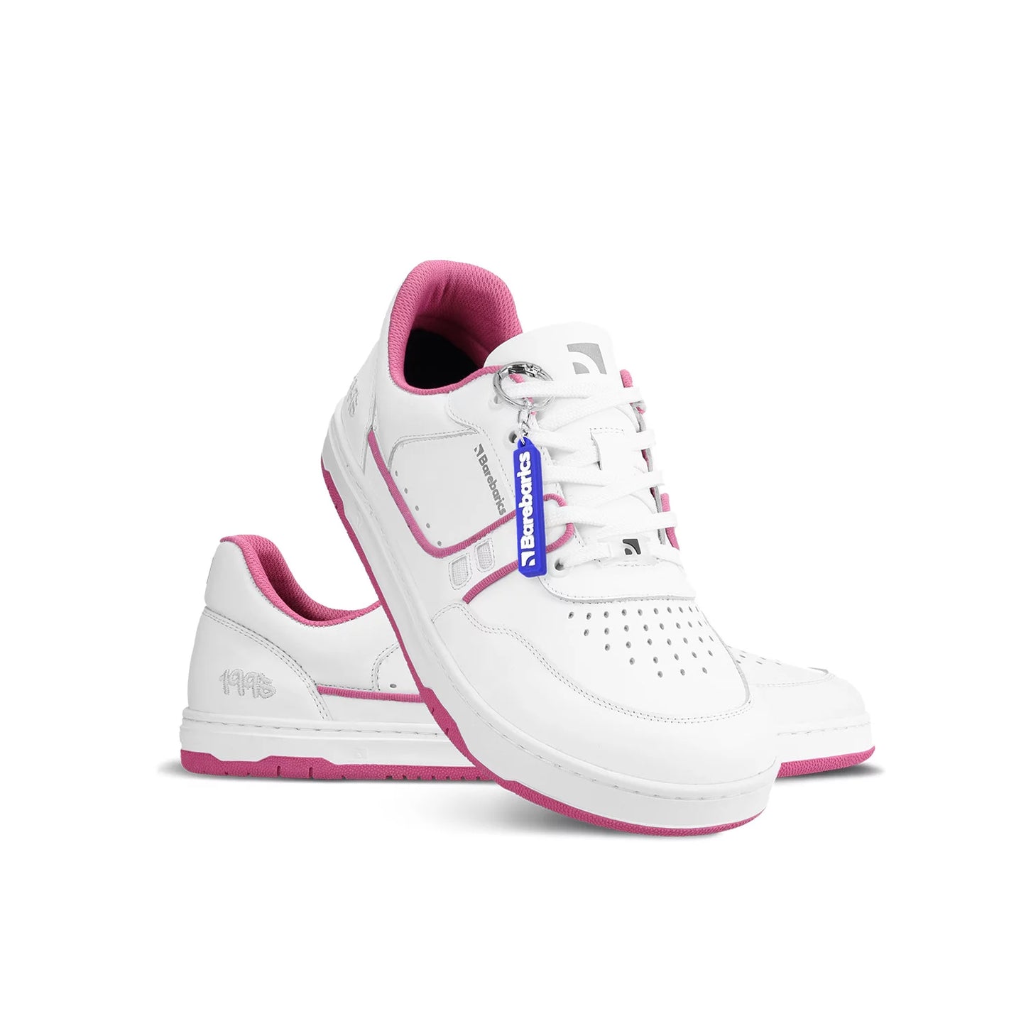 Baskets Barefoot Arise - Blanc &amp; Rose Framboise