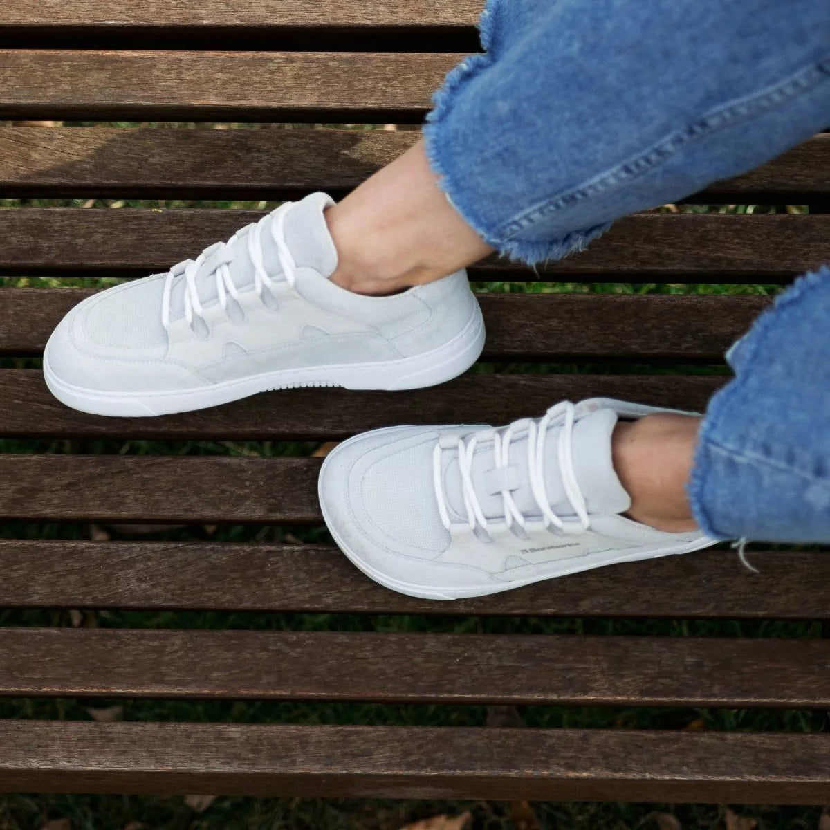 Baskets pieds nus Evo - Blanc Craie