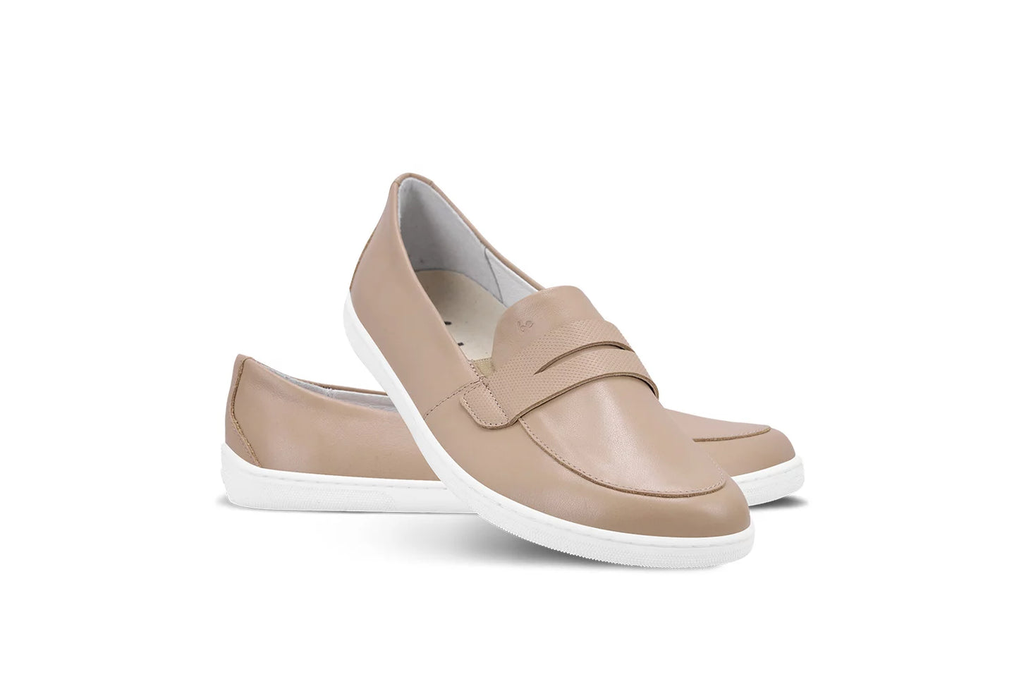 Barefoot shoe moccasins Buena - Latte Brown