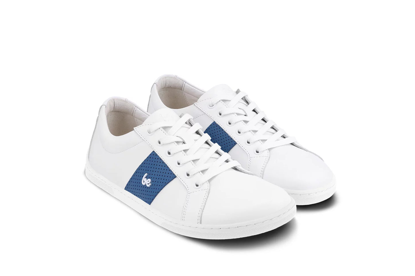 Chaussures Pieds Nus Baskets Elite - Blanc &amp; Bleu Foncé