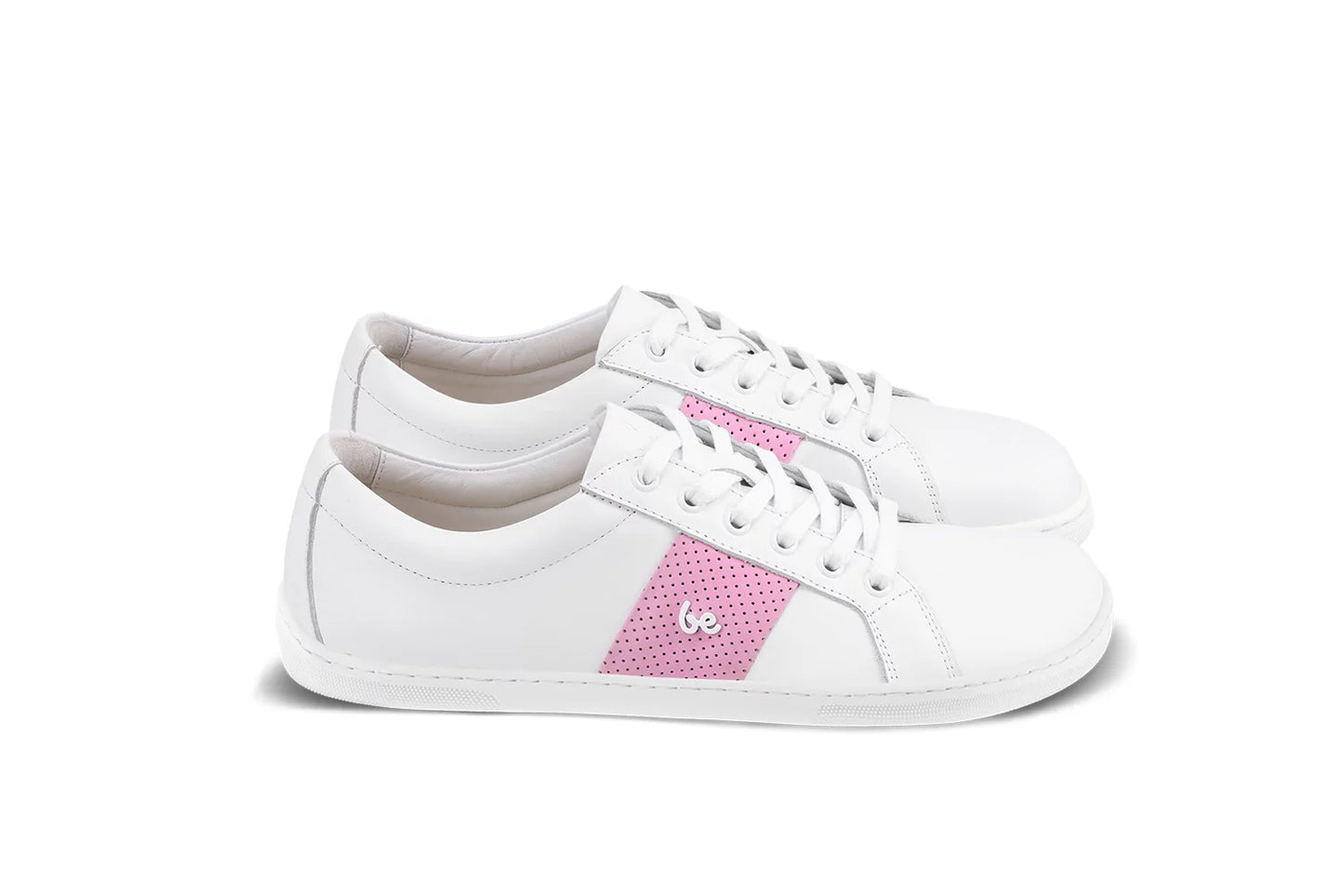 Chaussures Pieds Nus Baskets Elite - Blanc &amp; Rose