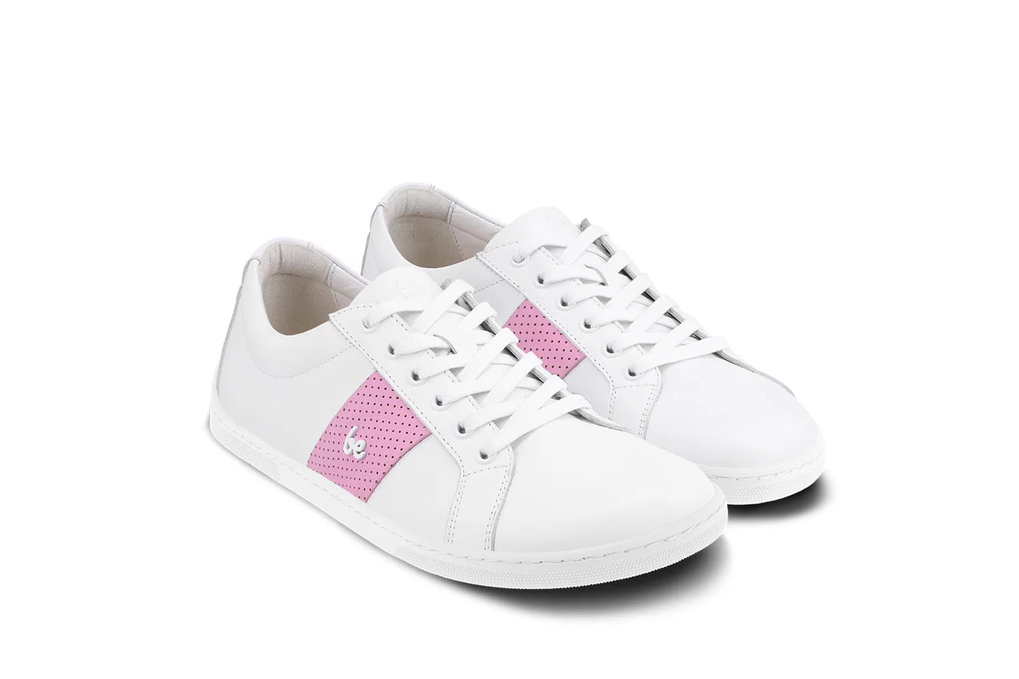 Chaussures Pieds Nus Baskets Elite - Blanc &amp; Rose