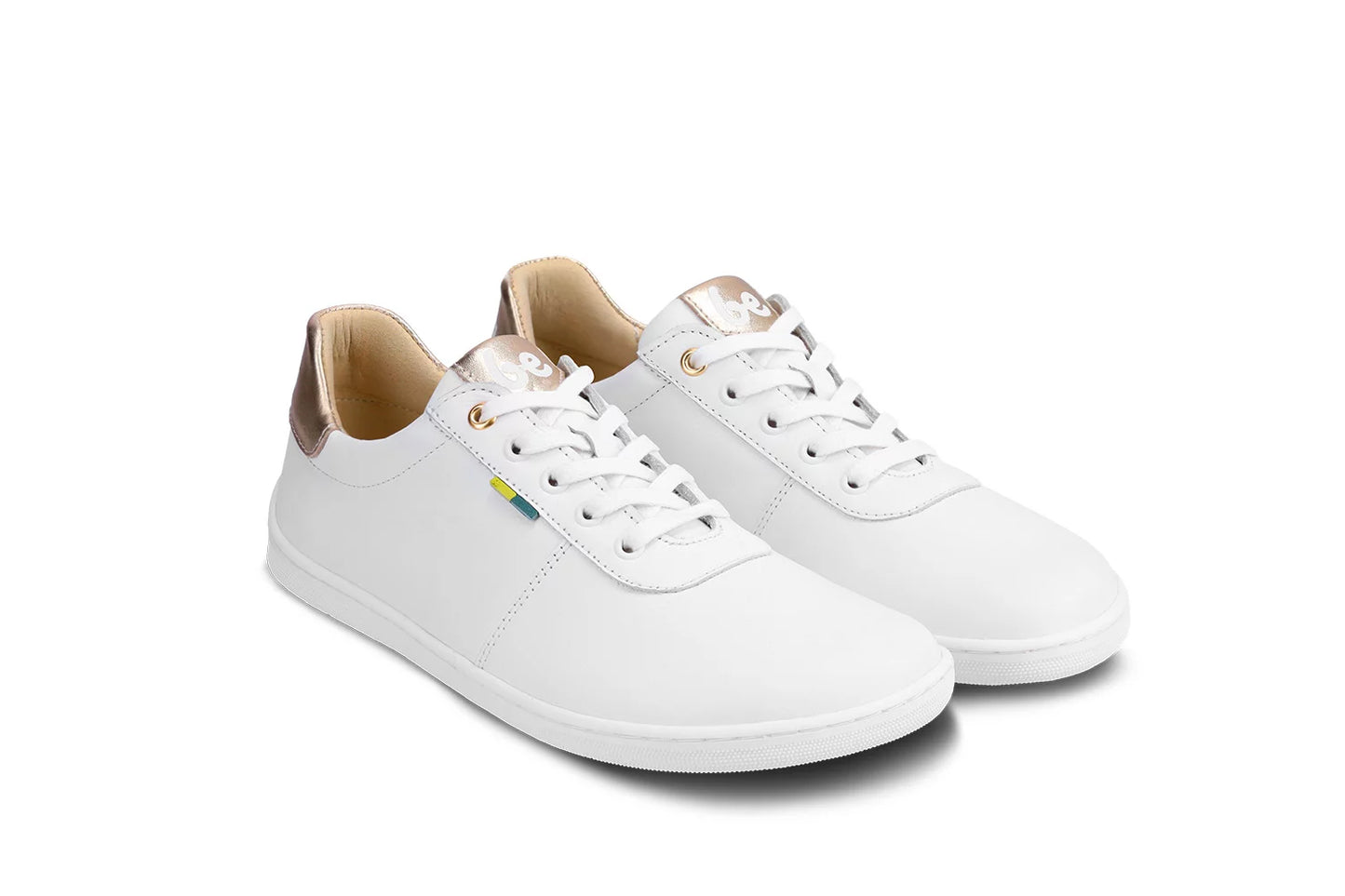 Chaussure pieds nus Sneaker Royale - Blanc &amp; Or