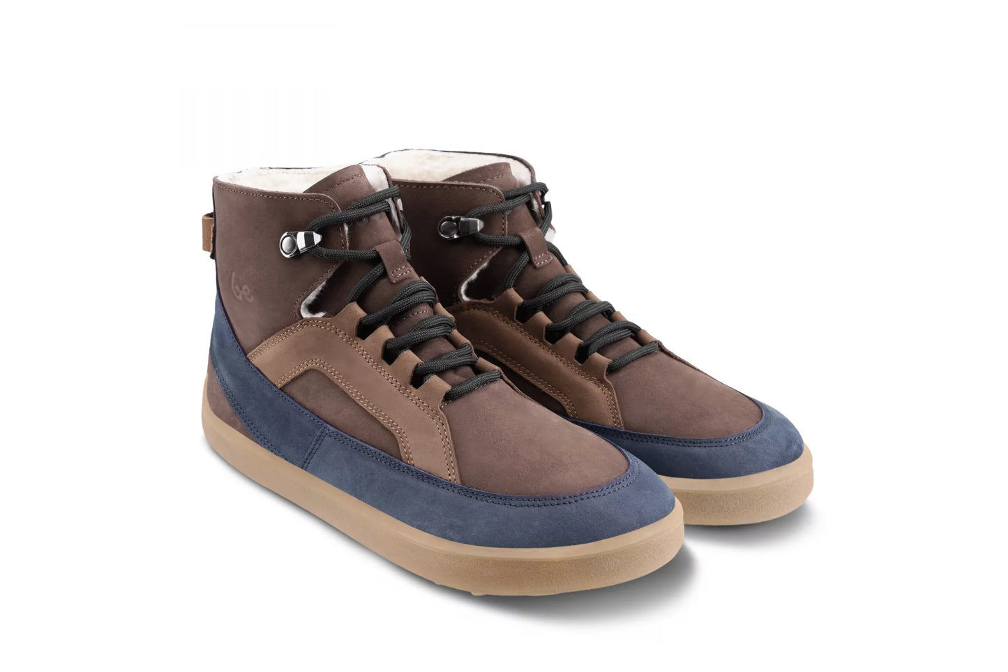 Chaussures Pieds Nus Bottes York - Marron &amp; Marine