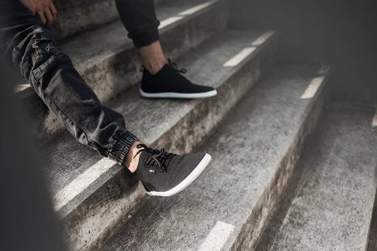 Barefoot Sneakers Stride - Black &amp; White